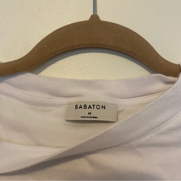 Babaton | Shoulder Pad Cropped Tank | Women’s M | White - Picture 4 of 4